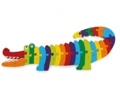 Puzzle Krokodil ABC